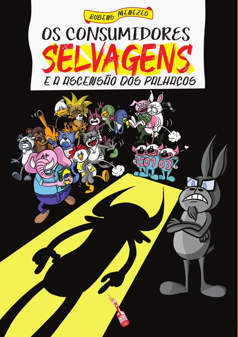 Capa da HQ Os Consumidores Selvagens e a Ascensão dos Palhaços